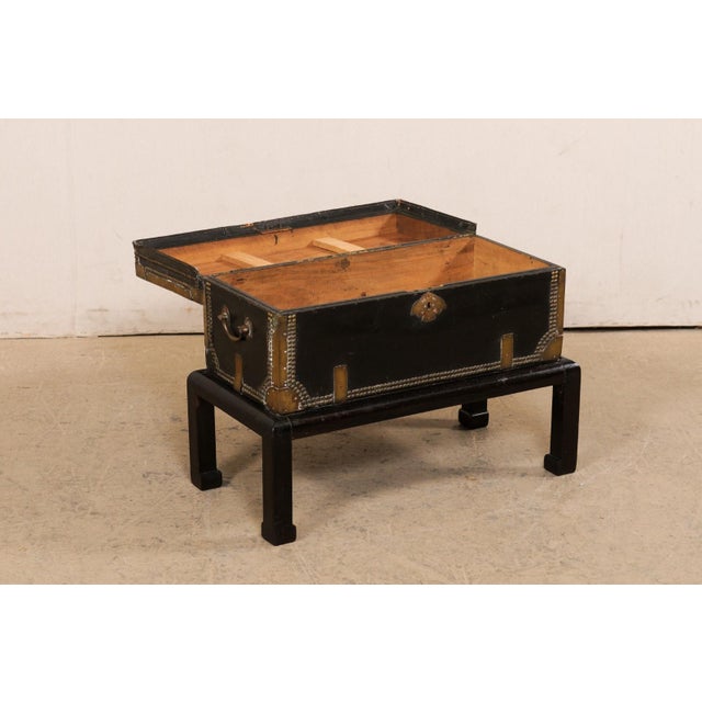 Chinese 19th C. Raised Trunk (Drinks Table) For Sale - Image 9 of 10