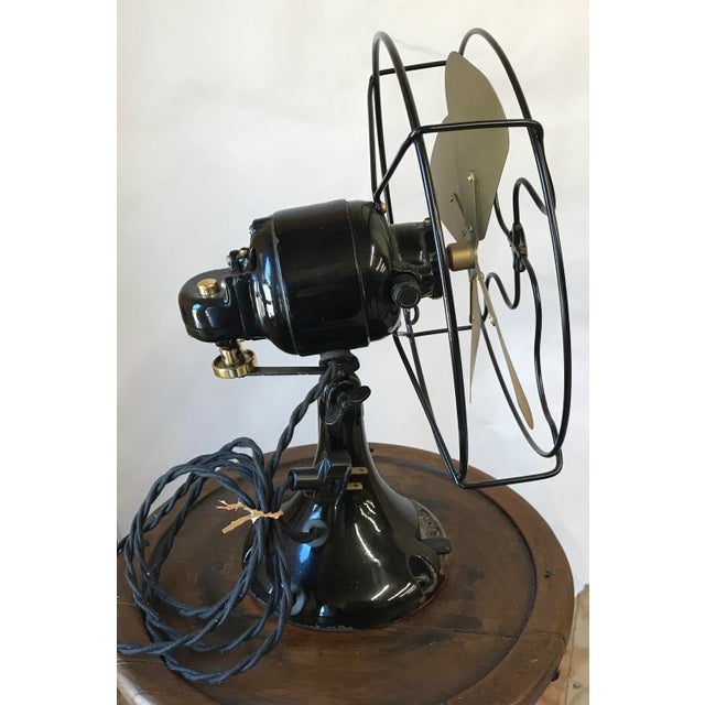 Metal 1927 Emerson Northwind Electric Fan - Fully Restored For Sale - Image 7 of 8