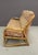 Three-seater rattan sofa, seat and back in good condition, seat height 45 cm, circa 1970, overall in good condition