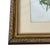 Pair of Antique Hand Colored English Botanical Etchings Gold Ornate Frame Reproduction For Sale In Chicago - Image 6 of 11