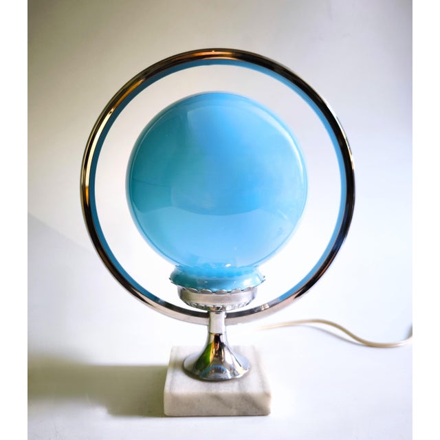 Vintage Art Deco/Space Age Lamp For Sale - Image 6 of 13