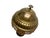 Vintage French Art Nouveau Brass and Wood Desk Lamp, 1920s For Sale - Image 4 of 15