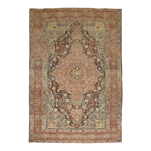 Antique Zabihi Collection Persian Bakhtiari Rug