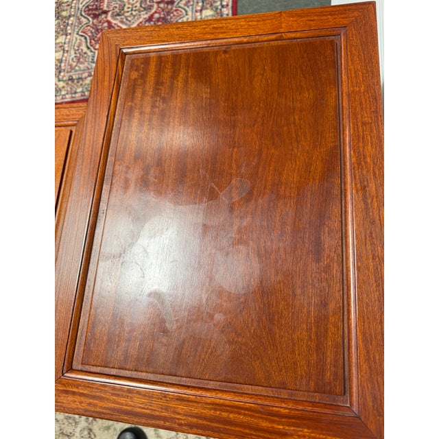 Rosewood Nesting Tables, Set of Three For Sale - Image 11 of 12
