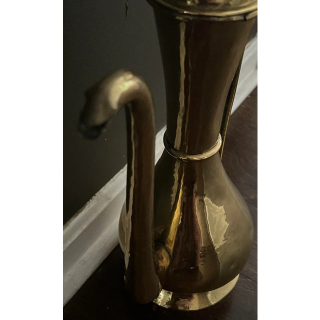 Vintage 19th Century Brass Imperial Eagle Tea Pot For Sale - Image 10 of 13