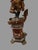 Printmaking Materials Antique 44" Blackamoor Figural Hand Carved Venetian Painted Table Pedestal Stand For Sale - Image 7 of 11