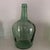 Mid-Century Modern Three Vintage Green Glass Containers - Jars and Handblown Bottle For Sale - Image 3 of 4