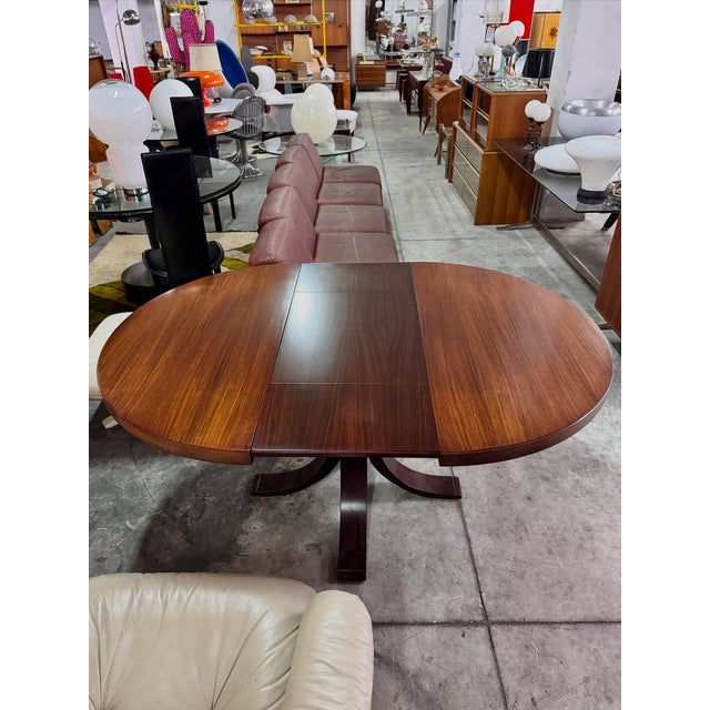 Vintage Italian Extendable Dining Table, 1970s For Sale - Image 6 of 11