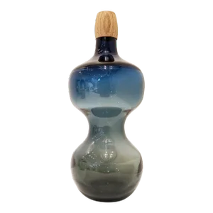 Tropico Mouth Blown Glass Decanter by Göran Wärff for Pukeberg