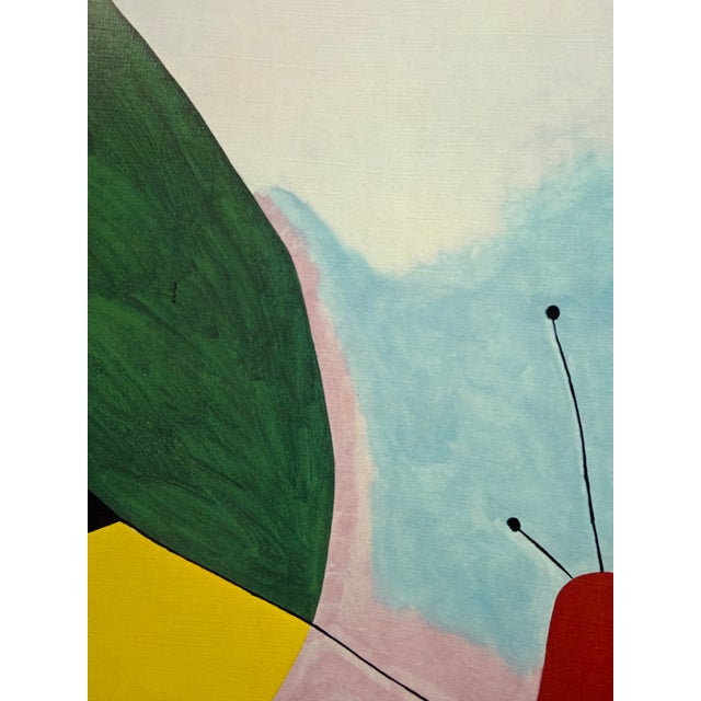 Yellow Joan Miró (1893-1983), Potrait, 1938, Copyright 1977 by Kunstkreis Lucerne Adagp Paris and Cosmopress Geneva, Printed in Switzerland For Sale - Image 8 of 11