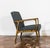 Large Mid-Century Armchair in Black, 1960s For Sale - Image 15 of 15