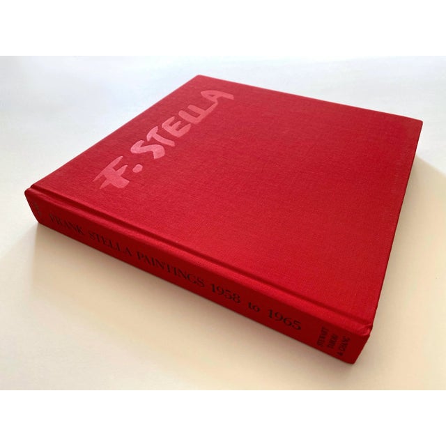 This Frank Stella " Paintings 1958 - 1965 : A Catalogue Raisonne " rare vintage first edition lithograph print iconic...