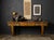 1960s Vintage Chinese Orange Yellow Long Dragon Carving Console Table For Sale - Image 5 of 18