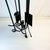 1970s 1970s Vintage Brutalist Boho Chic Wrought Iron Twisted Knob Fireplace Tools - 5 Pc Set. For Sale - Image 5 of 10
