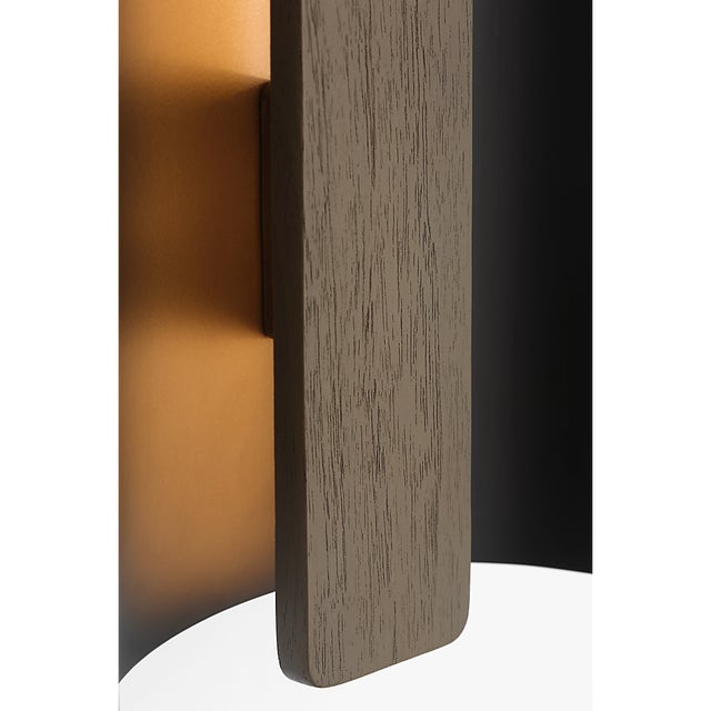 Anne-Marie Barton for Visual Comfort Signature Remi 18" Sconce in Matte Carbon and Warm Walnut For Sale - Image 12 of 15