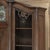 Wood Antique Liegeois Regence Style Two-Tiered Oak Display Buffet With Clock For Sale - Image 7 of 18