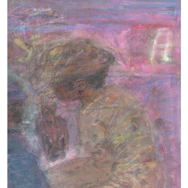 Abstract David Koloane Untitled Mixed Media on Canvas, 1995 For Sale - Image 3 of 10