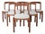 Vintage Danish Dining Chairs, 1960s, Set of 6 For Sale