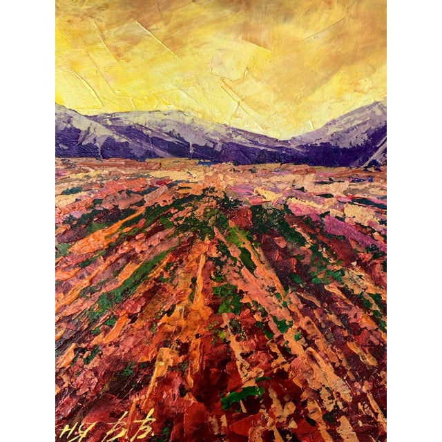 Oil Painting Mountain Sunset v. Zadorozhnya For Sale - Image 11 of 12