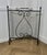 Metal Large Wrought Iron Fire Screen, 1890s For Sale - Image 7 of 8