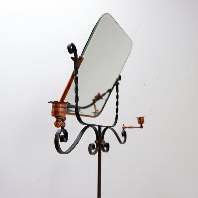 French Barber Mirror, 1930s For Sale - Image 10 of 16