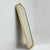 Mid-Century German Asymmetric Brass Wall Mirror, 1960s For Sale - Image 4 of 11