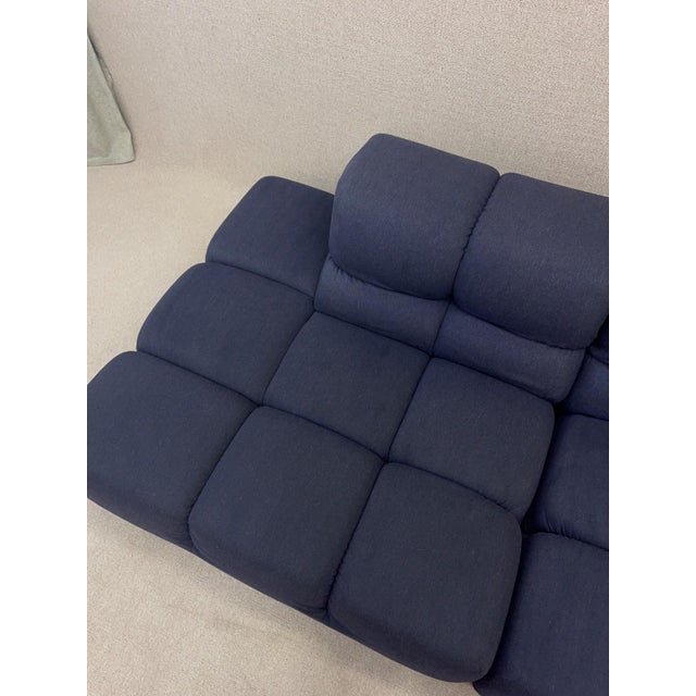 Blue Vintage Two-Seater Sofa by Patricia Urquiola for B&B Italia, 2015 For Sale - Image 8 of 18