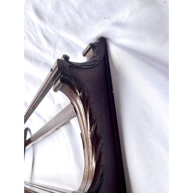 Antique French Two Tier Wood Plate Rack For Sale - Image 18 of 18