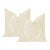 22" Cashmere Musgrove Chenille Pillows - A Pair For Sale
