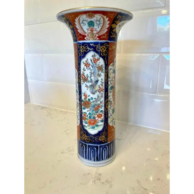 Antique Imari Vase For Sale - Image 6 of 10