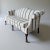 Traditional 1990s Pale Gray Thomasville Traditional Camelback Sofa For Sale - Image 3 of 5