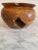 Vintage 1970s Live Edge Handcarved Olivewood Burl Bowl For Sale - Image 10 of 11