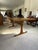 Brown Vintage MCM Conant Ball Solid Oak Extendable Dining Table For Sale - Image 8 of 16