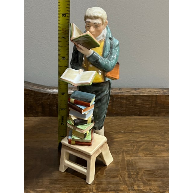 1960s Ak Kaiser Porcelain Figure of “The Librarian” For Sale - Image 5 of 9
