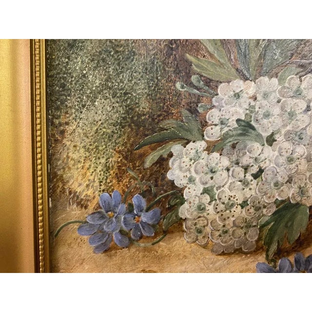 Vincent Clare, Botanical Still Life, 1890s, Oil on Canvas For Sale - Image 6 of 11