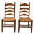 Vintage Tell City Chair Company Ladder-Back Rush Seat Chairs For Sale
