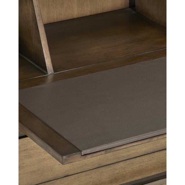 Contemporary Currey & Company Verona Chanterelle Secretary Desk For Sale - Image 3 of 9