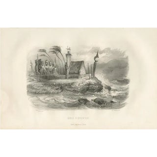 D'Urville, The Hale O Keawe of Hawaii, 1853, Print For Sale