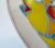 Mustard C.1960's Italian Giovanni DeSimone "Rare," Hand-Painted, Ceramic Glazed Fish Plate For Sale - Image 8 of 10