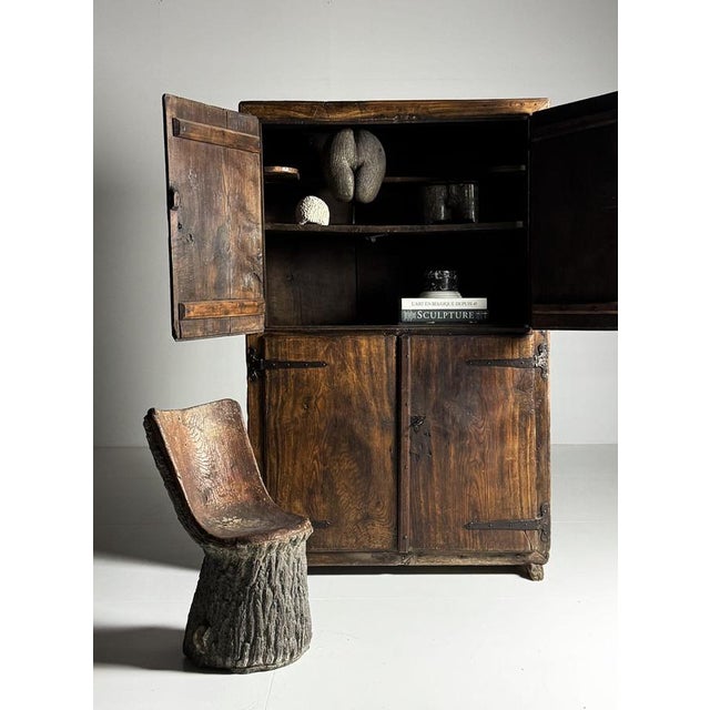 Spanish Cabinet in Wood, 1700 For Sale - Image 6 of 16