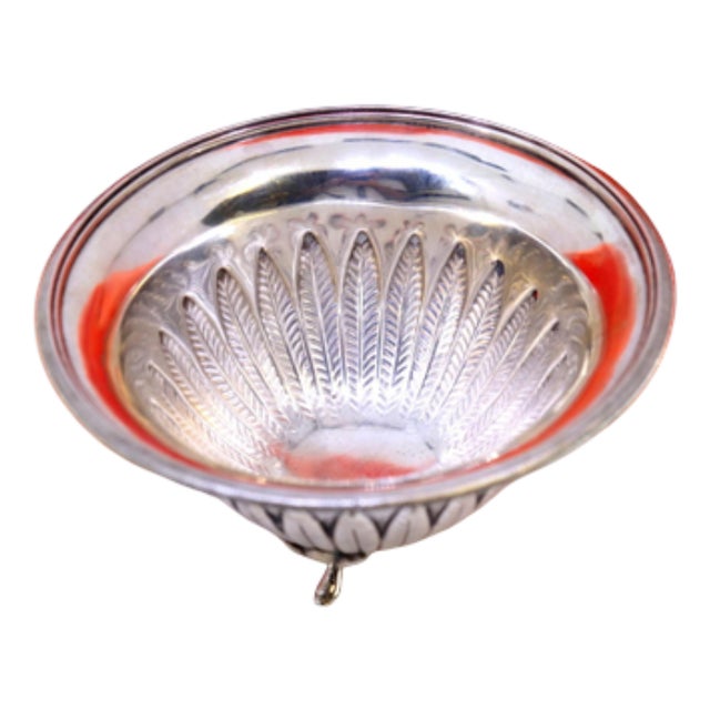 Silver Embossed Candy Box For Sale