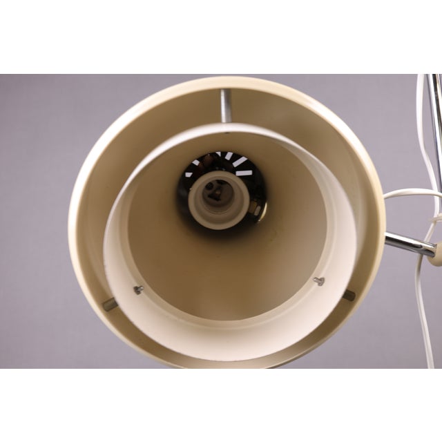 Vintage Cream Adjustable Floor Lamp attributed to Josef Hurka for Napako, 1970s For Sale - Image 14 of 18