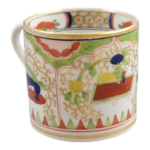 Porcelain Coffee Cup and Saucer from Worcester, Set of 2 For Sale - Image 6 of 14