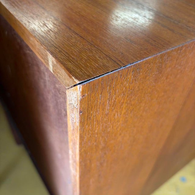 A.h. McIntosh Vintage Long Teak Sideboard / Bar For Sale - Image 13 of 17