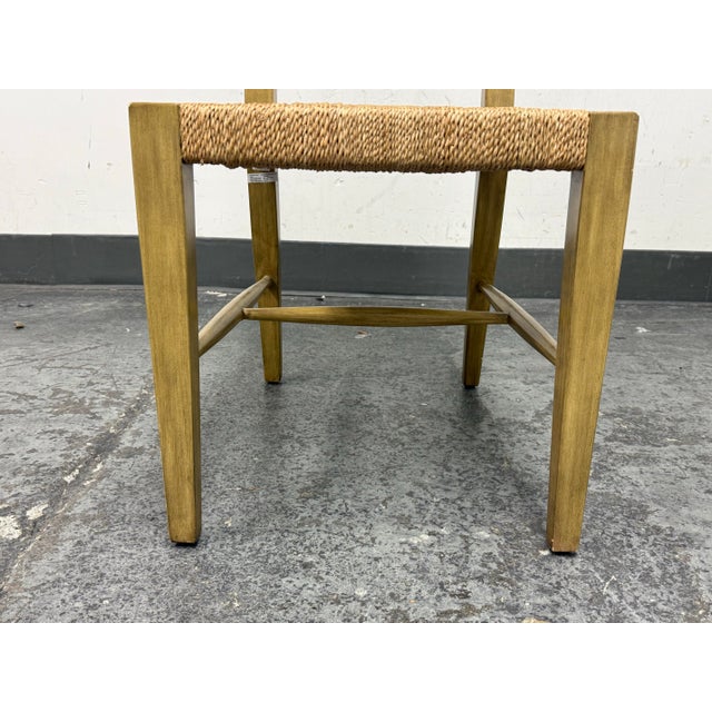 Williams Sonoma Home Ruthford Woven Side Chair For Sale - Image 9 of 12