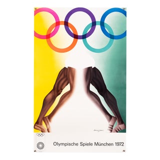 Olympia Lithograph Poster by Allen Jones, 1972 For Sale