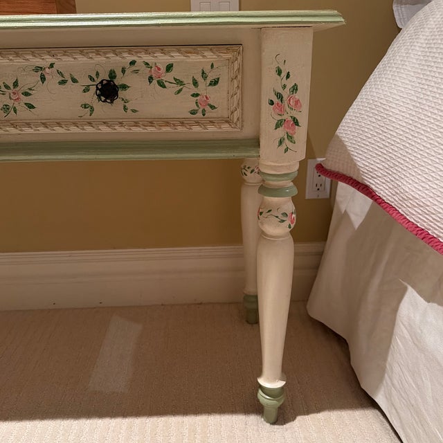 Jane Keltner Writing Table/Nightstand For Sale - Image 4 of 8