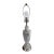 Late 20th Century Pressed Glass Table Lamp For Sale