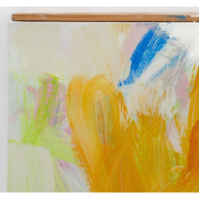 Contemporary Robert O'Meara Abstract Composition Triptych Oil For Sale - Image 3 of 4