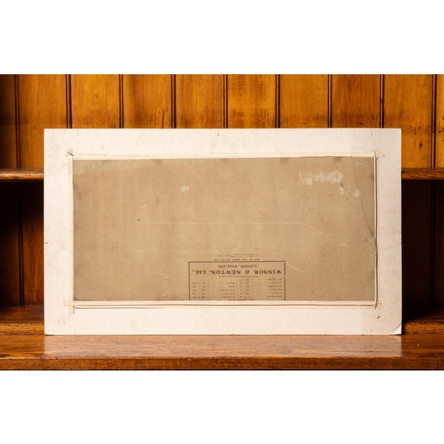 Paper Circa 1900 James Montgomery Flagg Signed Political Cartoon Watercolor For Sale - Image 7 of 7